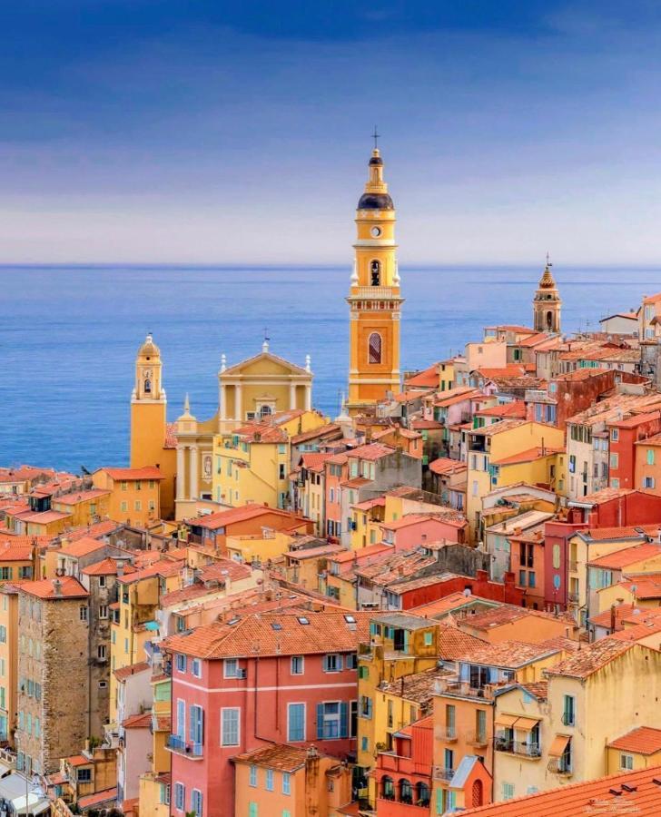 Le Mattoni Lägenhet Menton Exteriör bild
