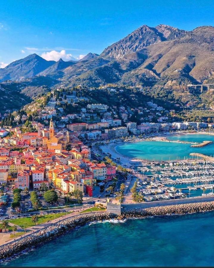 Le Mattoni Lägenhet Menton Exteriör bild
