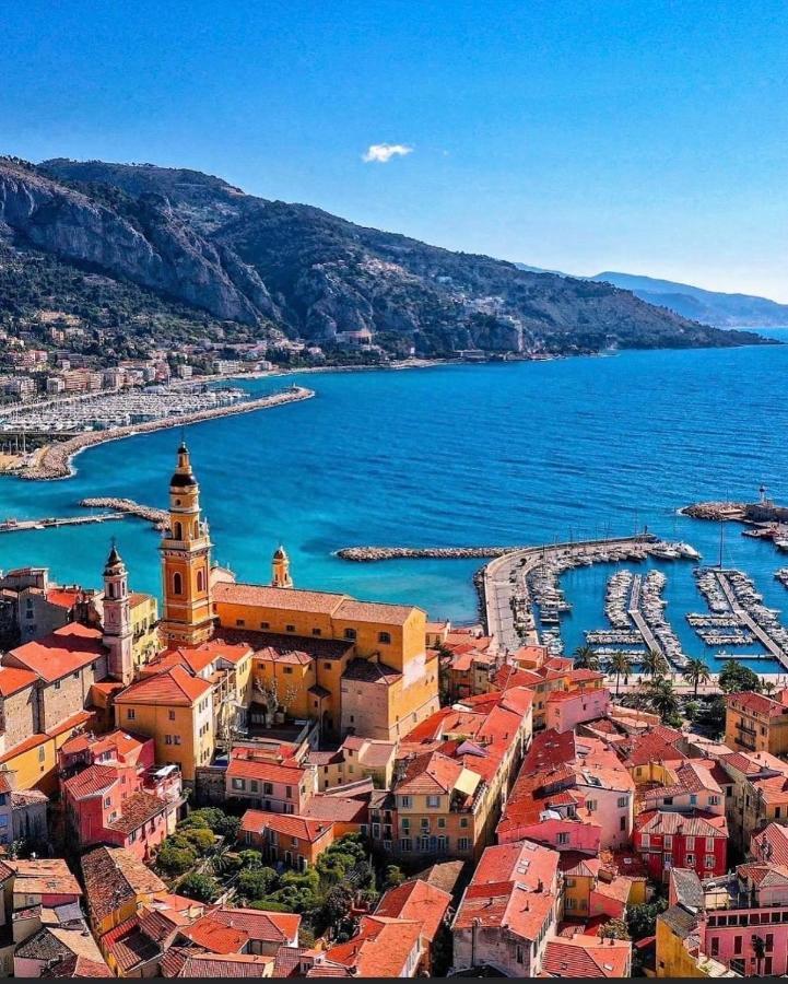 Le Mattoni Lägenhet Menton Exteriör bild