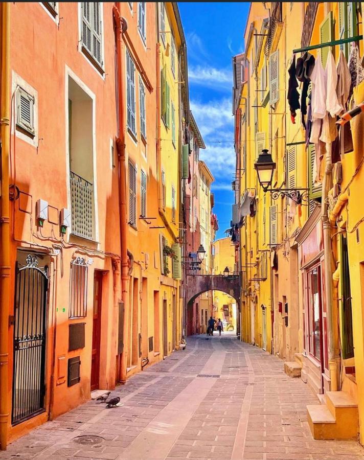 Le Mattoni Lägenhet Menton Exteriör bild