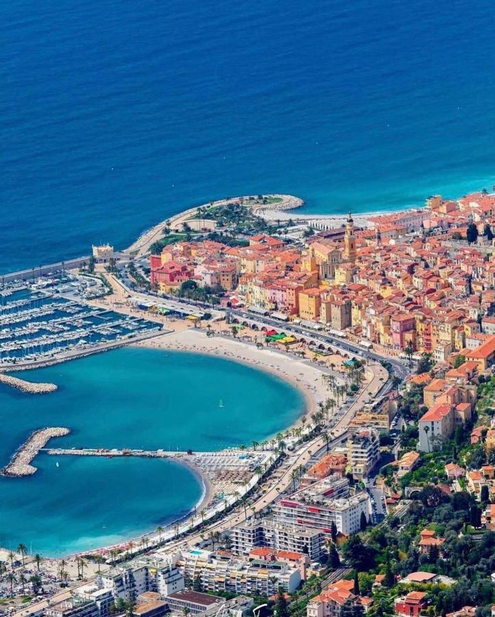 Le Mattoni Lägenhet Menton Exteriör bild
